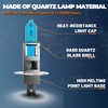 LECCIBUB Headlight Bulbs Fit For Hyundai XG350 2002-2005, H1 High