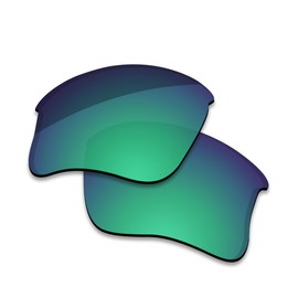 Acefrog Replacement Rubber Kits for Oakley Flak Jacket/Flak Jacket XLJ Sunglasses, Moss Green - Inar Coated Polarized