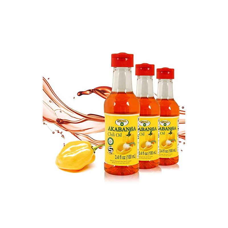 3 pack of Akabanga Extra Hot Chilli Sauce (spicy)