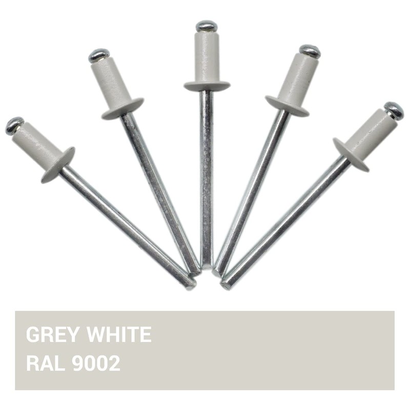 Marcopol Pack of 100 Painted Blind Rivets 3.2 x 8