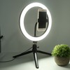 26cm/10in Ring Light LED Live Lamp Fill Light Dimmable USB