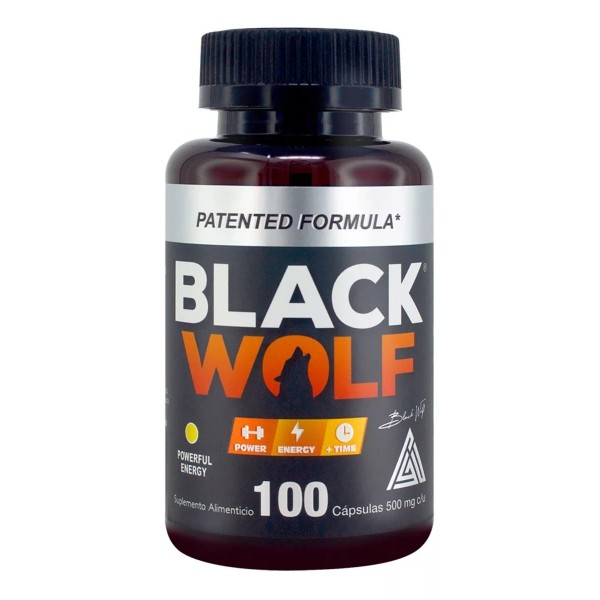 Naturelab Black Wolf 100 Cápsulas - Vigorizante Masculino - Blinlab