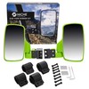NICHE Green Offroad Break-Away Side View Mirror Set for UTV