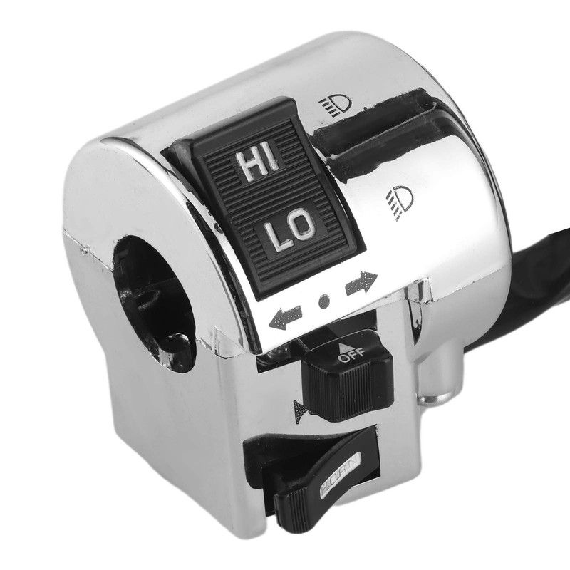 Aramox, 1 par, Interruptor Universal para Manillar de Motocicleta, Botón