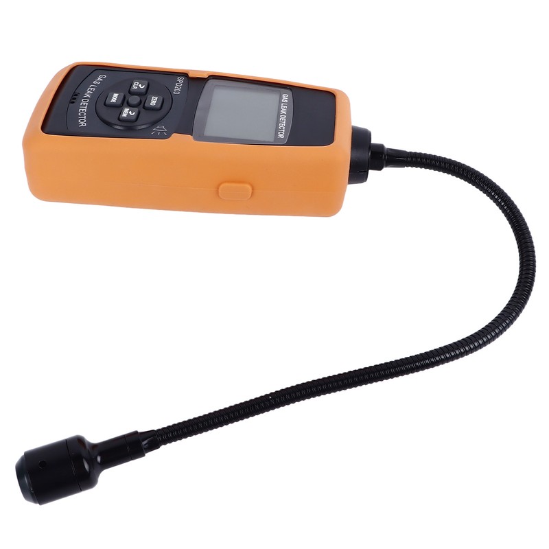 Combustible Gas Leak Detector LCD Digital Gas Leakage Audible Visual
