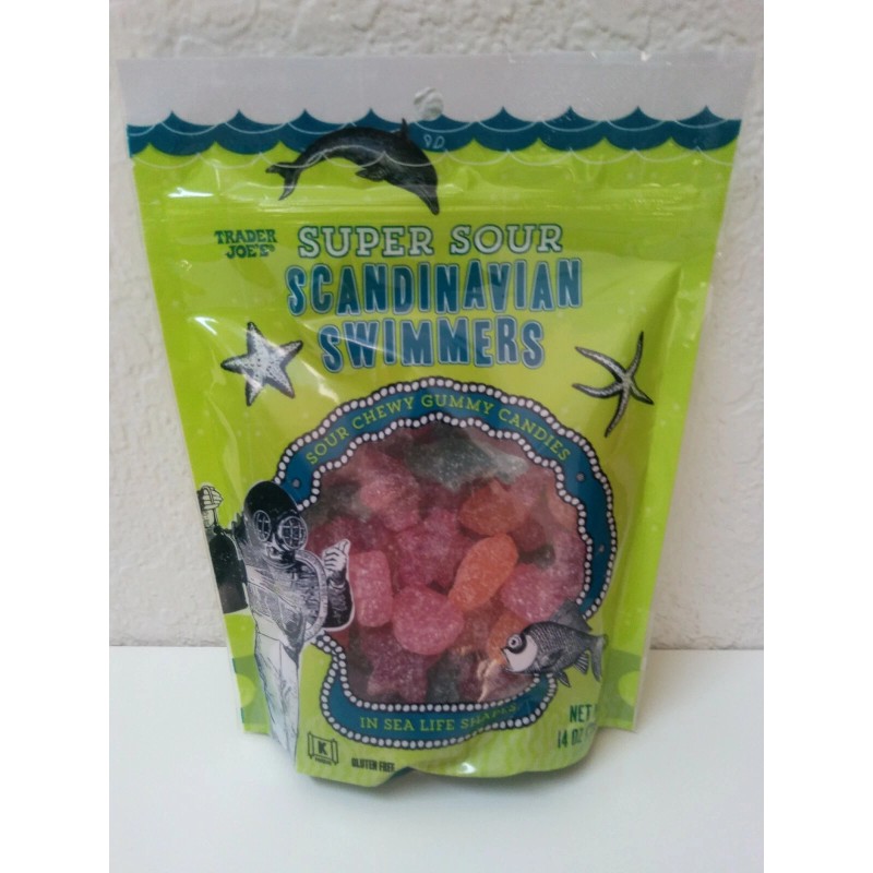 Trader Joe's 5 Pack Trader Joe's Super Sour Scandinavian Swimmers