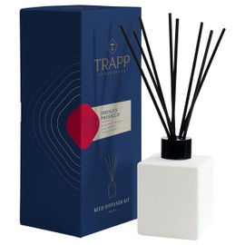 Trapp - No. 75 Hibiscus Prosecco - Reed Diffuser Kit - Includes Set of Reeds, Scented Diffuser Oil (4 oz.), Vase - Long Lasting Scent Notes of Hawaiian Hibiscus, Ripe Pomelo, and Vanilla Honey