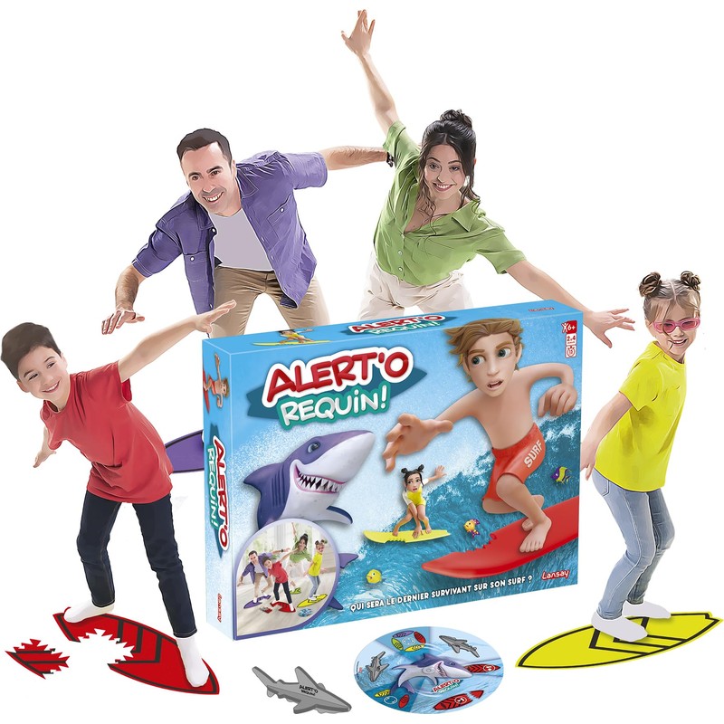 Alert'O Requin ! - Jeu de société - Jeu d'ambiance
