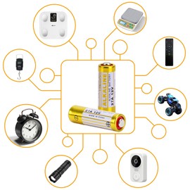 kunying A27 27A 12V Alkaline Battery 5 Pack,27a 12v Battery for Remote