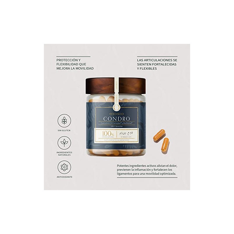 Condro de OXOMIO- Joint and Muscle Support (180 cápsulas) I