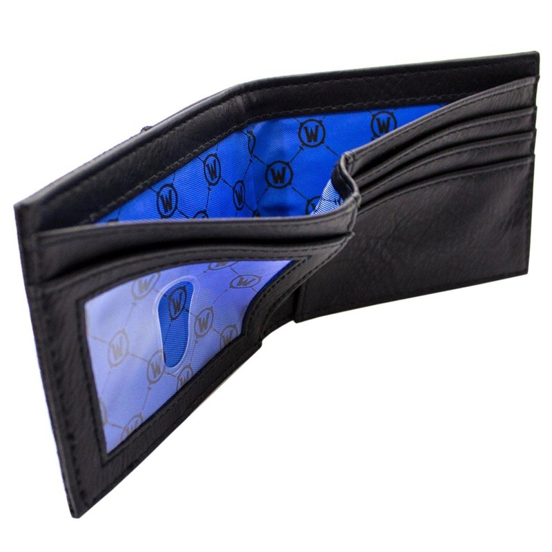 World of Warcraft Alliance Faction Insignia Metal Emblem Wallet Bi-Fold