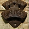 1 Rustic Cast Iron Bar Open Vintage Beer Bottle Opener
