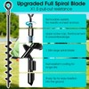 27" Ground Anchors Heavy Duty Shed Anchors Kit, Mobile Home