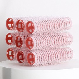 10 Pcs Hand Wind Curler Bangs Curler 0.6 inch (15 mm) Diameter Bangs Hair Roll DIY Hairstyle No Harm Hair Easy to Use