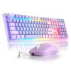 MageGee V550 Wireless Gaming Keyboard and Mouse, 2.4G Full-Sized RGB