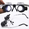 VOANZO Headband Magnifier 8X 15X 23X Handheld Illuminated Lighted Magnifier