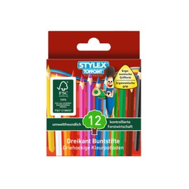 Buntstifte, kurz, FSC, 2 Sets