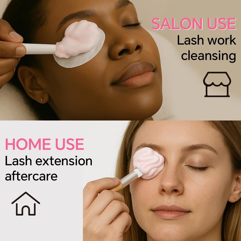 Whipped Lash Cream Shampoo Foam Cleanser | Eyelash Extension Cleaning