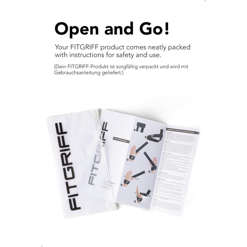 Fitgriff® Professional Unisex Lifting Straps (Padded) for Strength Training, Fitness,