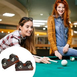 Billiard Straightness Checker, Straightness Detector Billiard Cue Equipment, 2X Checking Tool Professional Billiard Supplies, Club Roller Billiards Pool Accessories