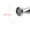 Security Peephole Door Viewer with with 16mm (5/8") Drill Bit,