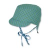 Sterntaler Baby Boys' Reversible Peaked Cap, Blue (Marine 300)