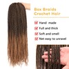 7Packs/Lot Pre looped Box Braid Crochet Hair Extensions - Crochet