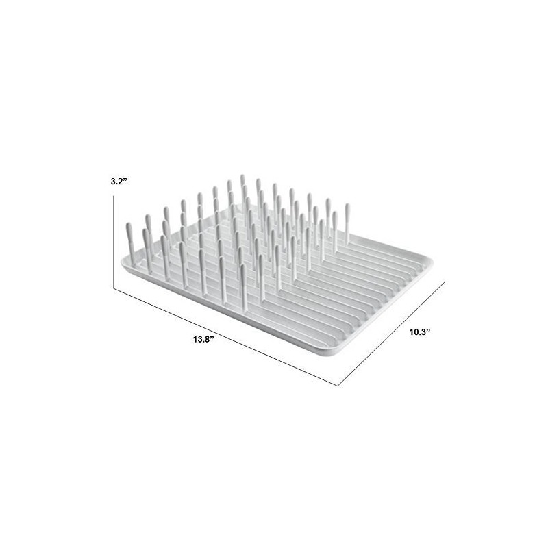 OXO Good Grips Compact Dish Rack, Biscuit, 13-3/4" x 10-3/8"