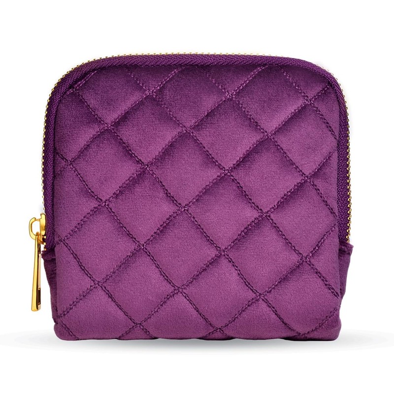 Small Travel Jewelry Bag Velvet Jewelry Case Pouch for Bracelet