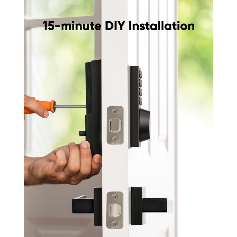eufy Security Smart Lock C30, Keyless Entry Door Lock, Built-in