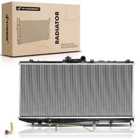 A-Premium Engine Coolant Radiator Assembly with Transmission Oil Cooler Compatible with Toyota Celica 1990-1993 L4 1.6L, Automatic Transmission, Replace# 8011407, 1640016311