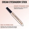 Erinde Shimmer Eyeshadow Stick, Single Eyeshadow, Light Gold Glitter Eyeshadow