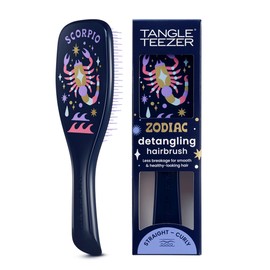 Tangle Teezer Zodiac Ultimate Detangler Hairbrush for Wet & Dry Hair, Eliminates Knots & Reduces Breakage for All Hair Types, Scorpio