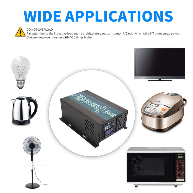 WZRELB Full Power Full Power Endurable Led Display 800W Pure