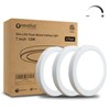 NOVELUX 7 Inch Small LED Flush Mount Ceiling Light Dimmable,5000k