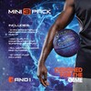AND1 Mini Basketball 3 Pack Set for Kids (Deflated w/