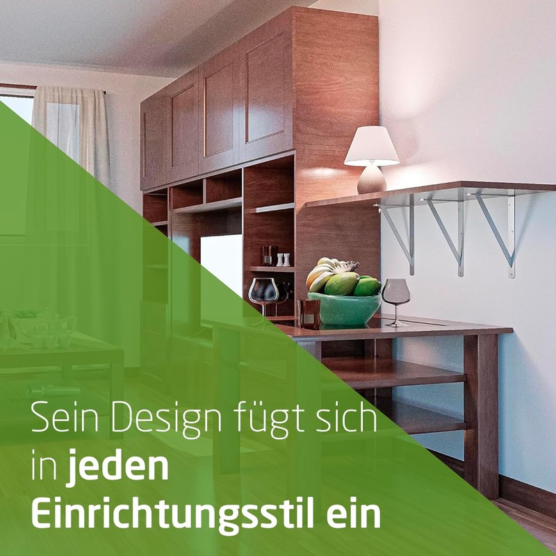 Amig - Shelf Bracket Stainless Steel | Metal Bracket for