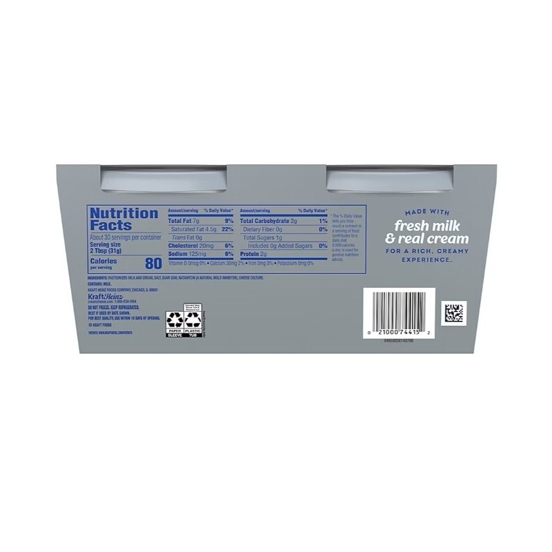 Philadelphia Original Cream Cheese Spread, Tubs, 2 pk./16 oz.