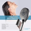 OFFO Shower Head and PVC Hose 1.5m, 6 Modes Handheld