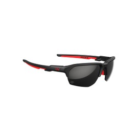 Wiley X JAKL American Sniper Brand Captivate Ballistic Rated Sunglasses, Safety Glasses UV Eye Protection for Shooting and Outdoor Matte Black & Red Frames, Black Mirror Lenses