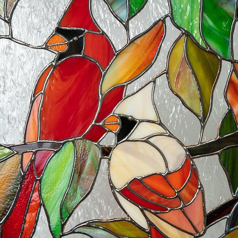 Bird Suncatcher Stained Window Hanging Ornaments Bird Pendant for Windows