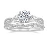 Mameloly 1.5ct Wedding Rings for Women Round Bridal Ring Sets
