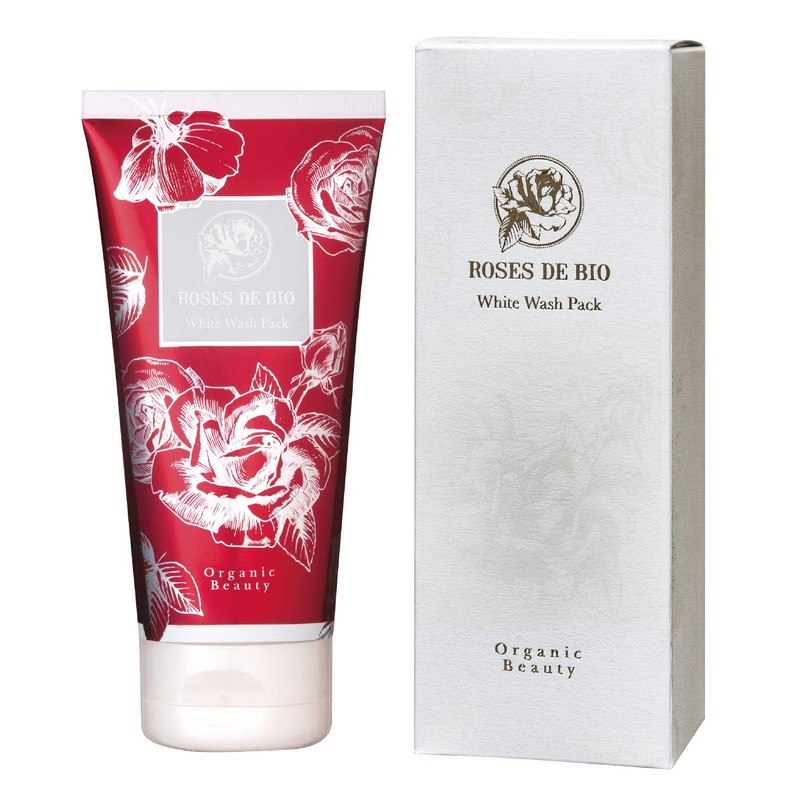 ROSES DE BIO Rose Dobio White Wash Pack, 5.3 oz