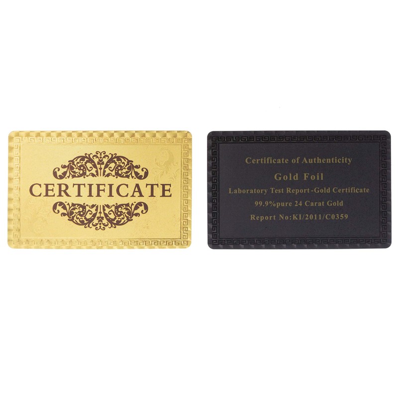 Trendcool Plastic Poker Deck Waterproof Waterproof Poker Deck Black Gold