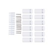 12Pcs Wall Mount Standoff Screw Stainless Steel Mounting Screw for
