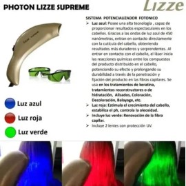 Photon Lizze Terapia Capilar Luz Fotónica Alisado Láser                                                                                               