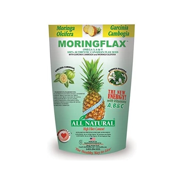 Moringflax Canadian Flax Seed 16 oz POWDER