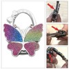LizCeyMD Butterfly Folding Handbag Table Hangers Decorative Handbag Table Hooks