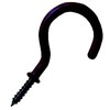 SYNRA Wall Hooks, Transparent Adhesive Hangers, Rotatable Stainless Steel Hooks,