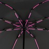 iX-brella Reverse Reverse Opening Fiberglass Pocket Umbrella with Coloured Spokes,